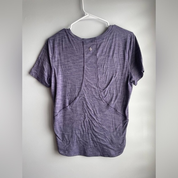 🍋Lululemon Long Distance Short Sleeve in Heathered Viola - Picture 7 of 9